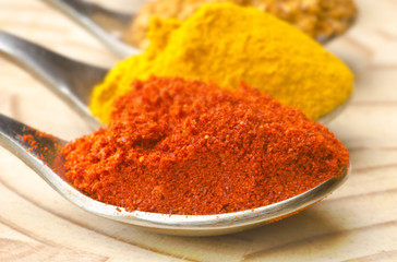 colourful Indian Spices
