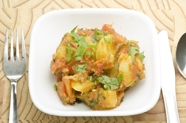 Yummy potato curry
