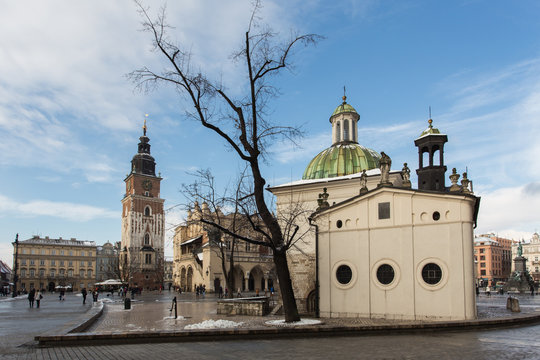 Fototapeta Kraków   rynek   stare miasto   widok