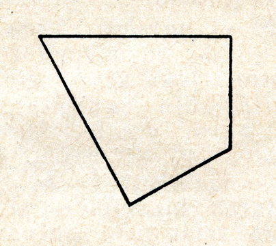 Irregular quadrilateral