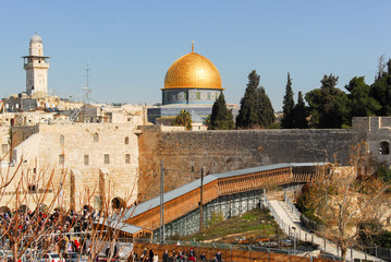 Fototapeta premium Dome of the Rock in Jerusalem, Israel