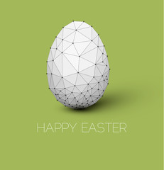 Simple vector Happy Easter card