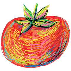 The art fresh red tomato