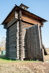 Tower of Aramashevsky jail. Nizhnyaya Sinyachikha