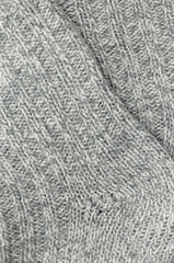 Wollsocken, Detail