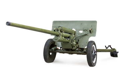 Soviet anti-tank 57-mm gun ZIS-2 during the Second World War