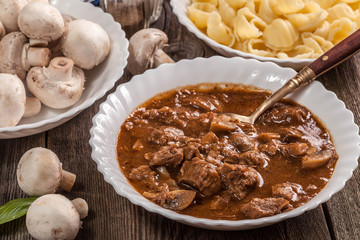 Goulash soup.