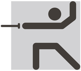 Fencing icon