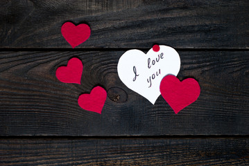 Declaration of love on Valentine's Day