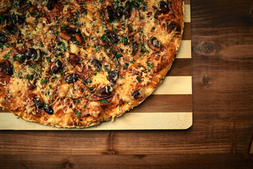 Italian delicious pizza