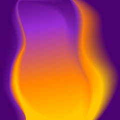 abstract yellow purple blur the background silhouette