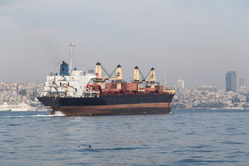 Fototapeta premium Cargo Ship