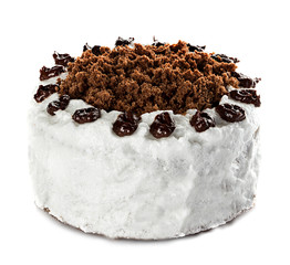 Cake isolated on white background