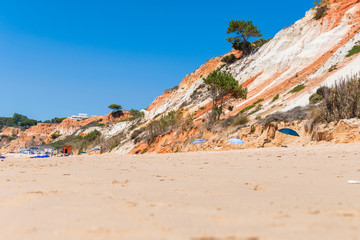 Cliffs at Praia da Falesia