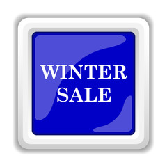 Winter sale icon