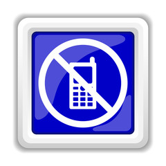 Mobile phone restricted icon