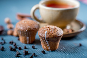 Sweets and tea
