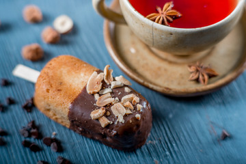 Sweets and tea