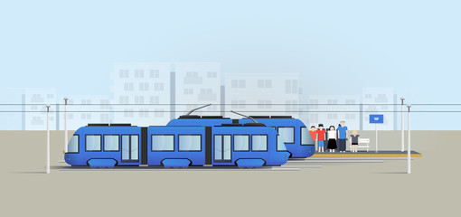 Tram station