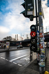 Traffic lights in Berlin