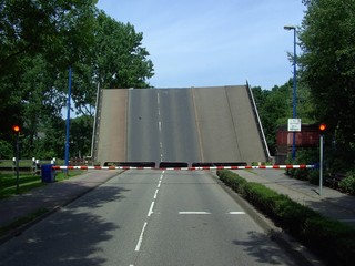 Fototapeta na wymiar Zugbrücke Niederland 001