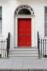 Red door
