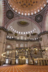 Fototapeta na wymiar Mosquée Soliman le Magnifique Suleymaniye Cami Istanbul Turquie