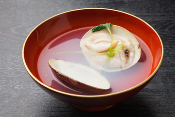 蛤のお吸い物