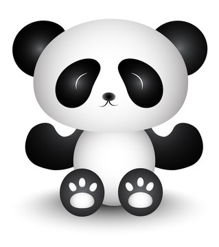 Cute Panda Cartoon