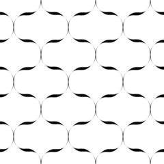 Black and white seamless pattern with stripe line.