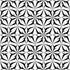 Black and white seamless pattern modern stylish.