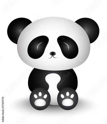 "Cute Panda Cartoon" Stock image and royalty-free vector files on