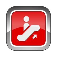 Chrome Square Button