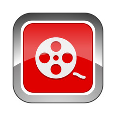 Chrome Square Button