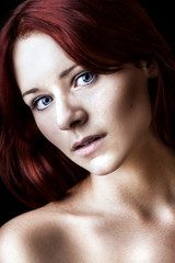 Fototapeta premium Gorgeous young woman