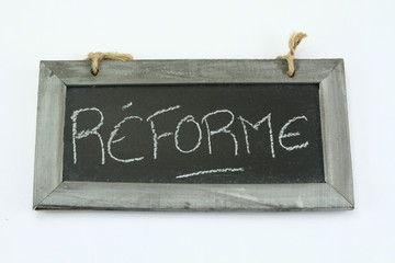 ardoise réforme