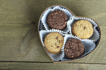 biscuits in a gift box