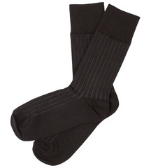 Pair of socks. Isolated on white background