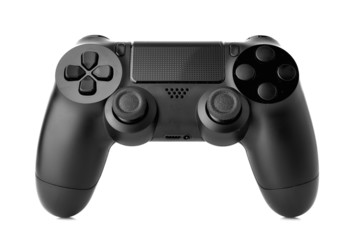 video game controller isolated on white background