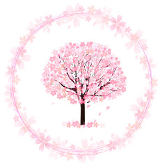 桜　フレーム　背景