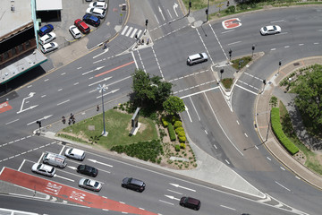 Road Junction in Australia - Powered by Adobe