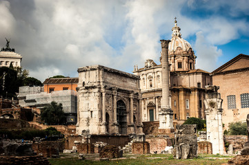Fototapeta premium roman forum