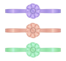 Obraz premium collection of the three ribbons