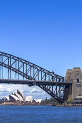 Opera House &  Harbour Bridge Sydney Australia