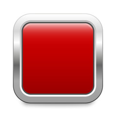 red metallic button square template