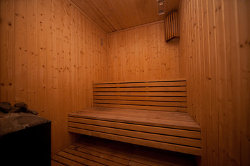 Fototapeta na wymiar wooden sauna