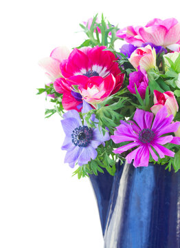 bouquet  of anemone flowers