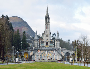The Sanctuary of Our Lady of Lourdes
