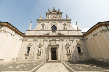 Fototapeta na wymiar Milan: Certosa di Garegnano