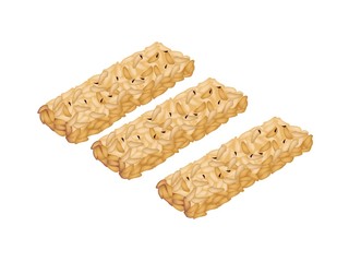 Kaminari-okoshi Is A Traditional Japanese Crispy Rice